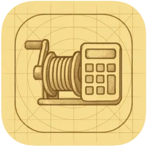 Winch Drum Calculator app icon